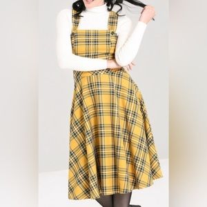 Hell Bunny Wither Pinafore Dress
